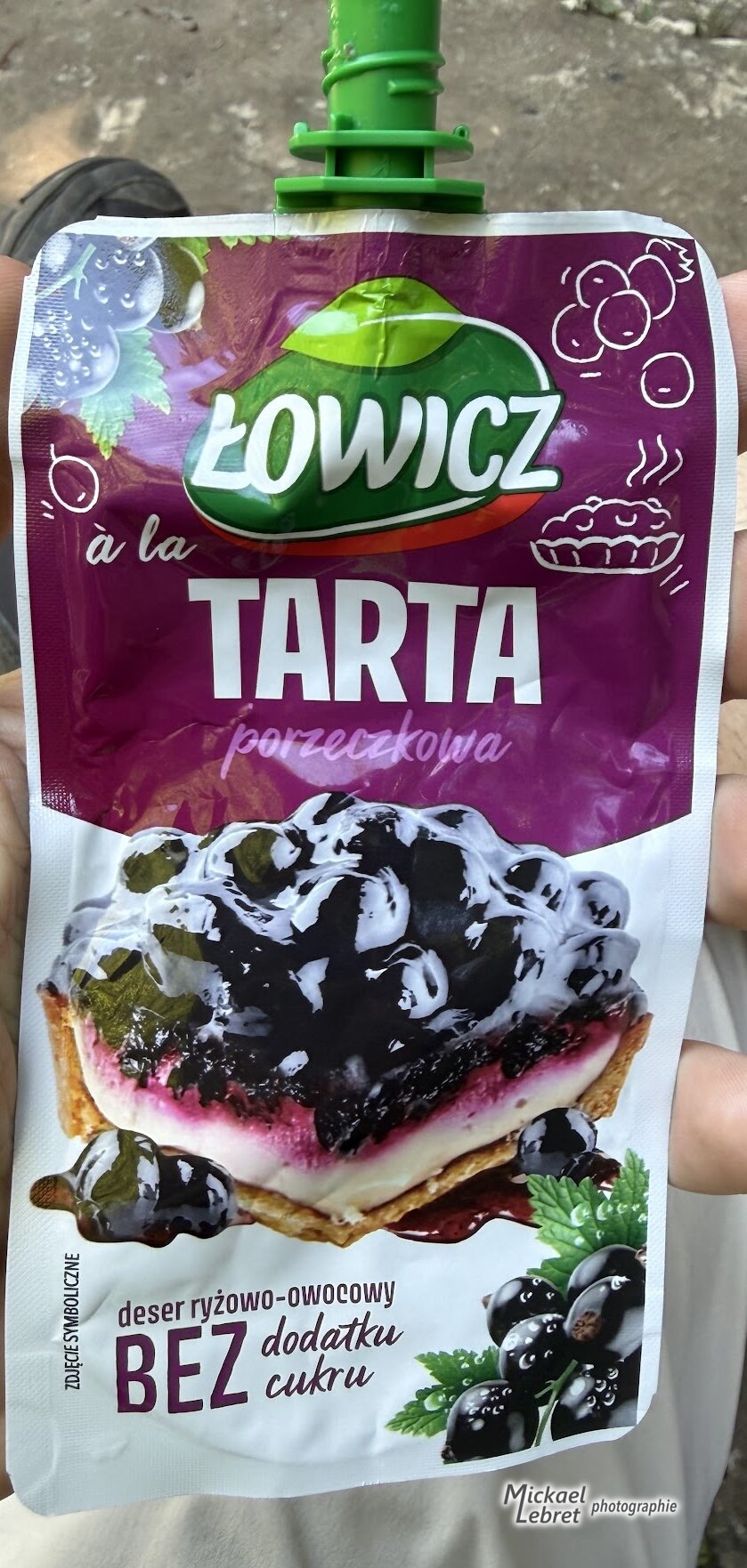 La compote au riz façon tarte au cassis, testée dans la montée du matin