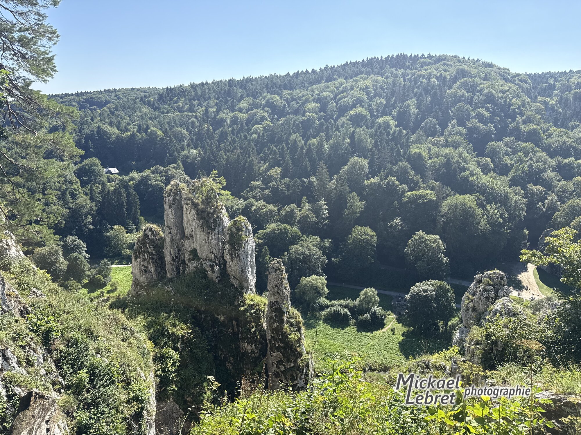 La Dolina Prądnika et ses aiguilles depuis les belvédères de la Góra Koronna