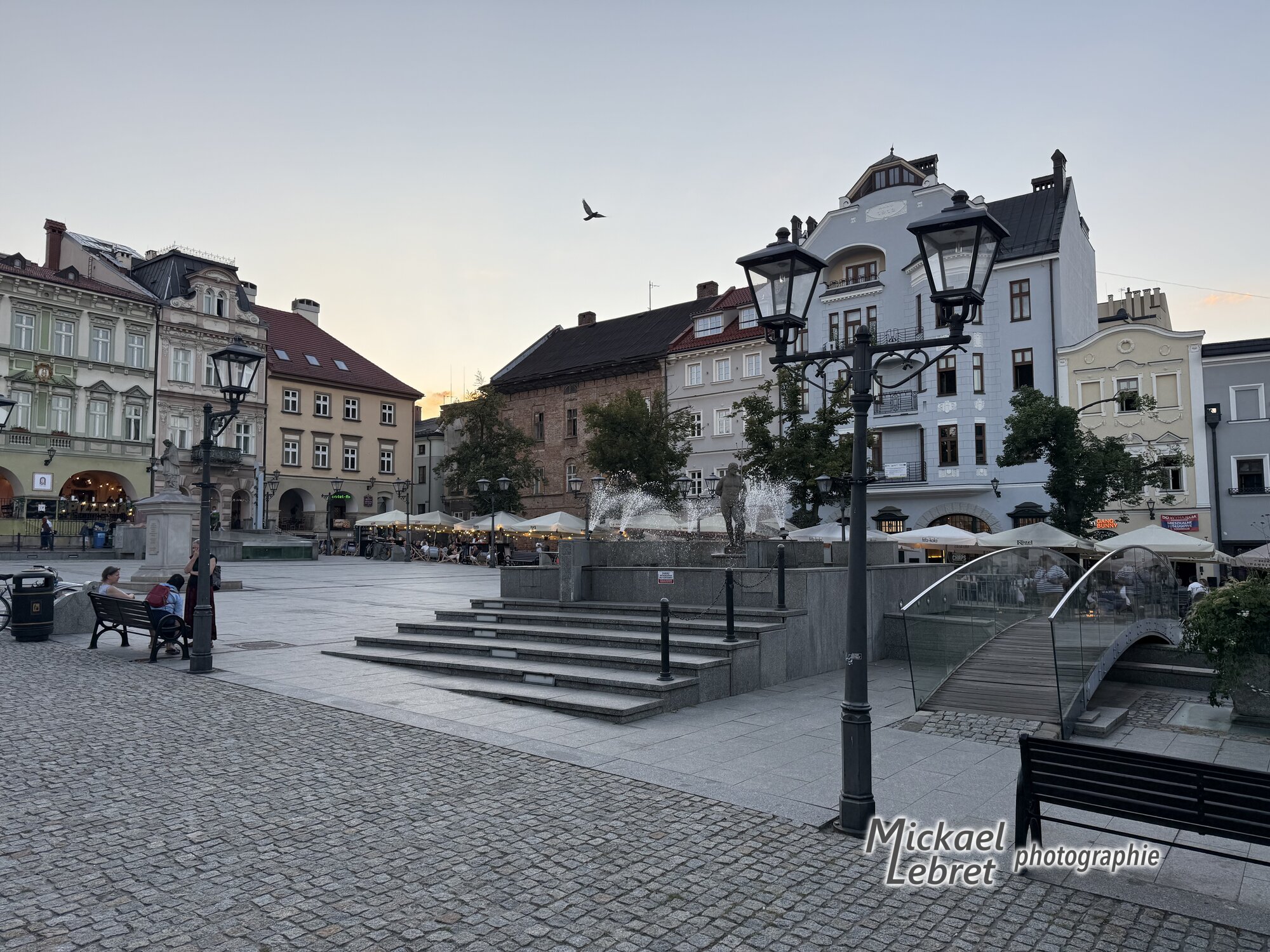 Le Rynek au crépuscule
