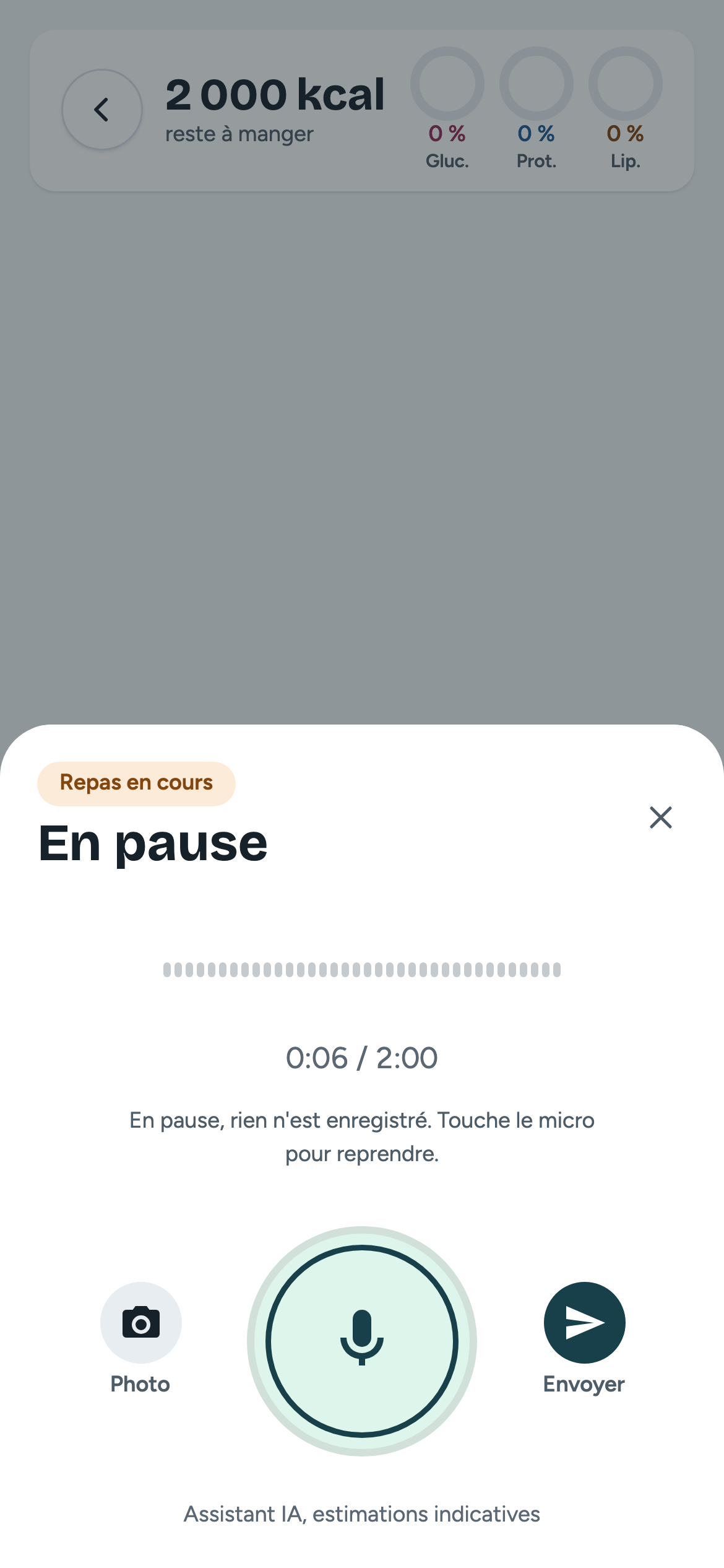 La dictée en pause