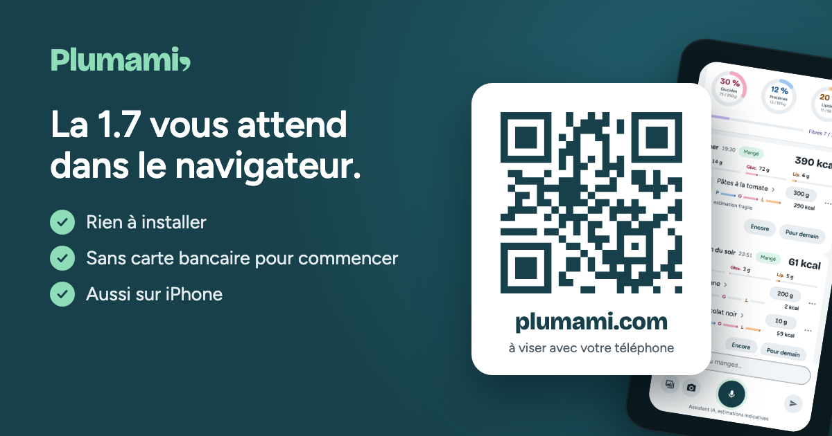 Un QR code vers plumami.com, à viser avec un téléphone